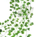 2.1M Artificial Plant Green Ivy Leaf Garland Silk Wall Hanging Vine Home Garden Decoration Wedding Party DIY Fake Wreath Leaves - Image 5