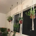 Handmade Flower Hanging Pot Rope Net Macrame Plant Hanger Flower Pot for Home Wall Decoration Courtyard Garden Planter Basket - Image 3