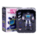 Mini Soundwave With Laserbeak Transformation MFT HS-03 HS03 Hot Soldiers G1 Pocket War Deformation Action Figure Robot Toy Gifts - Image 6