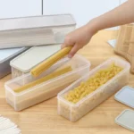 Noodle Storage Box Useful Things for Kitchen Accessory Long Noodles Crisper Box Airtight Containers for Food Item Boxes Home - Image 3